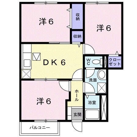 箕島駅 徒歩9分 1階の物件間取画像